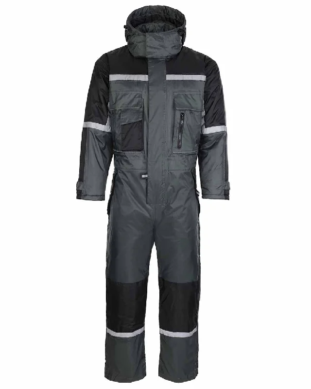 Men's Pants with Zippered PocketsFort Orwell Waterproof Padded Coverall