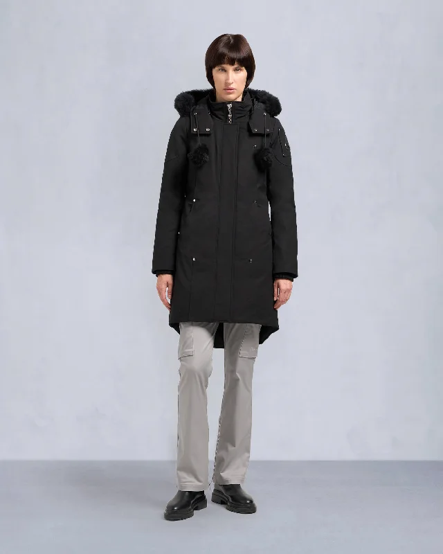 Men's Jeans with Fashionable RipsORIGINAL SHEARLING STIRLING PARKA