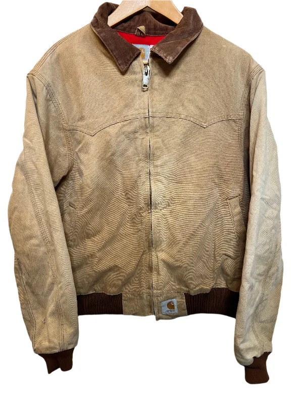 Men's Coats for Big and TallCarhartt Mens Beige Jacket (Size M)