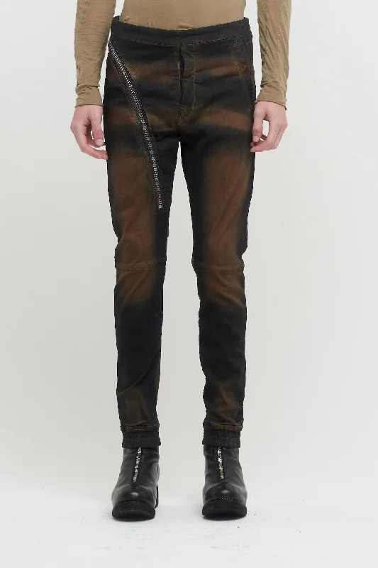 Men's Pants with Appliqué DetailsRick Owens DRKSHDW Aircut Joggers in Mud