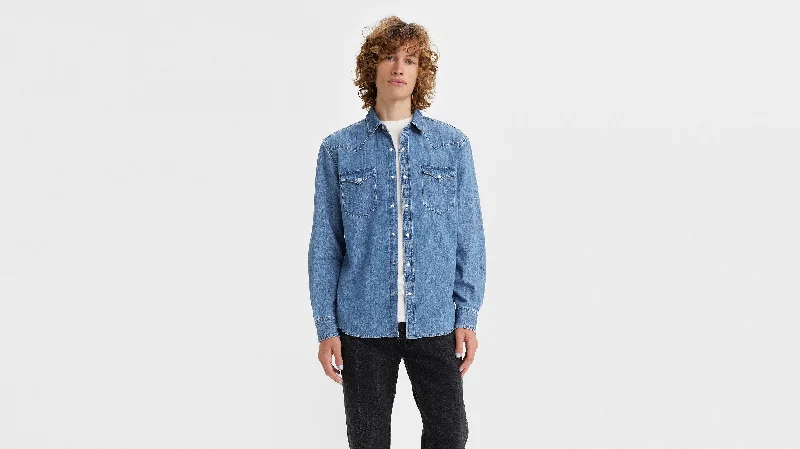 Men's Organic Cotton Shirts for Eco-ConsciousnessLevi's® Men's Classic Standard Fit Western Shirt Men's Organic Cotton Shirts for Eco-ConsciousnessLevi's® Men's Classic Standard Fit Western Shirt