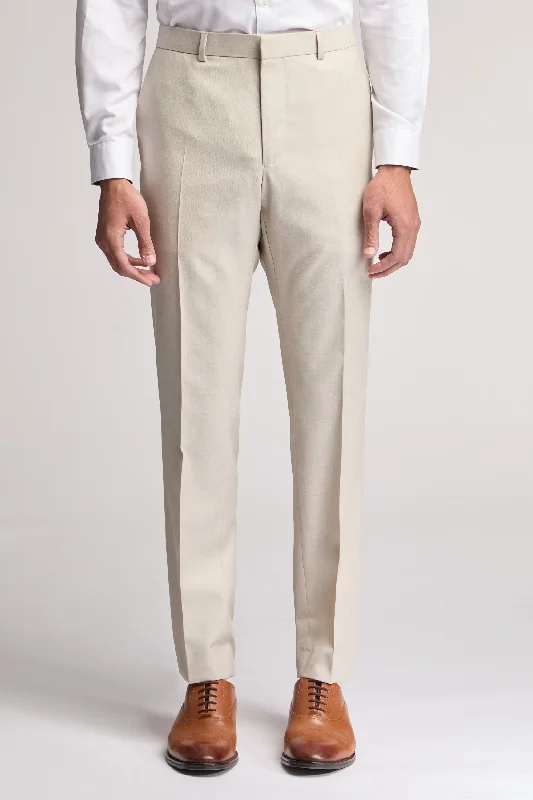 Stone Sharkskin Trouser Stone
