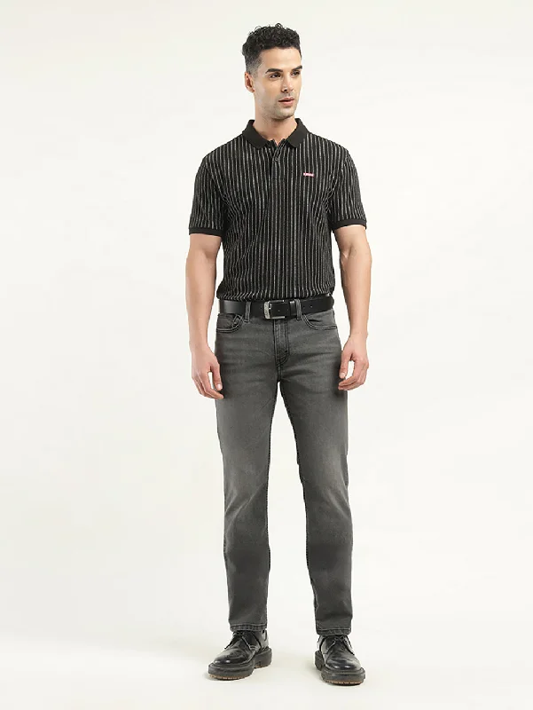 Men's Skinny Jeans with Stretch FabricMen's 512 Slim Tapered Fit Black Jeans