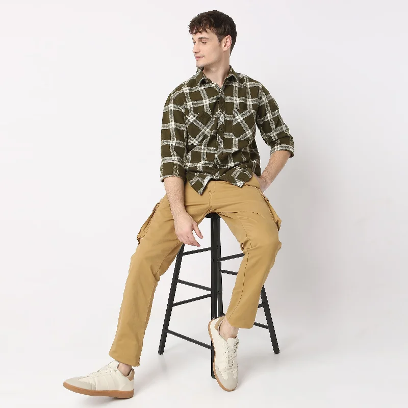 Men's Sleeveless Shirts for Summer ComfortLumber Jack™ Shirt - Modern Explorer Checkered Regular Fit Men's Sleeveless Shirts for Summer ComfortLumber Jack™ Shirt - Modern Explorer Checkered Regular Fit