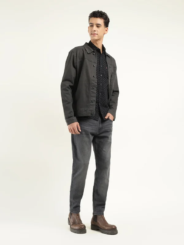 High-Waisted Men's JeansMen's 512 Slim Tapered Fit Black Jeans