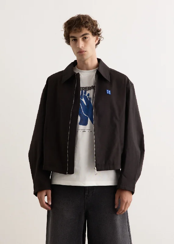 Men's Coats with LiningSignificant Patch Jacket