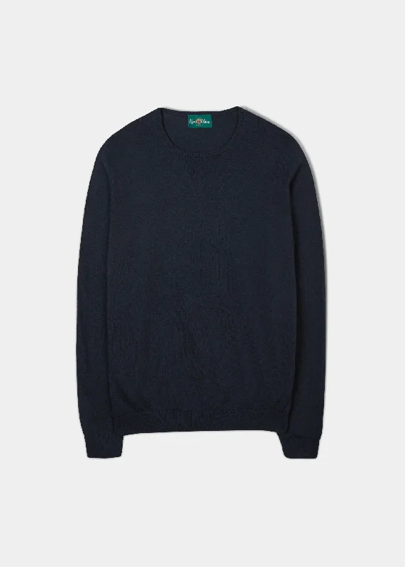 Men's Unique and Designer Bottom Wear for a Statement LookHarlington Luxury Cotton Jumper In Dark Navy Men's Unique and Designer Bottom Wear for a Statement LookHarlington Luxury Cotton Jumper In Dark Navy