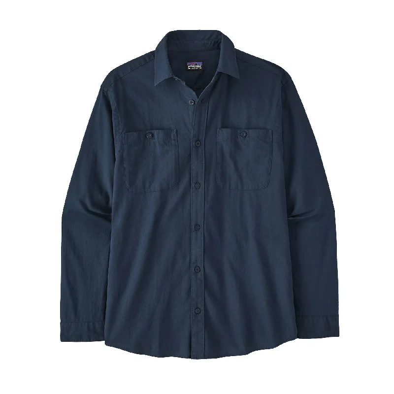 Men's Designer Shirts for a Statement PieceMen's Long-Sleeved Pima Cotton Shirt