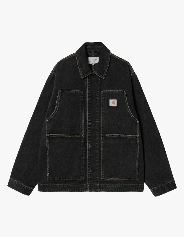 Men's Coats for Outdoor ActivitiesOG Double Front Jacket - Black Stone Washed
