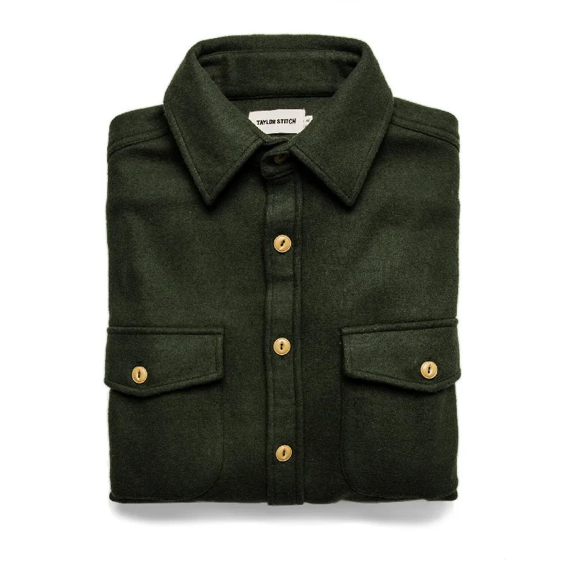 Men's Coats for Mild WeatherThe Maritime Shirt Jacket in Olive