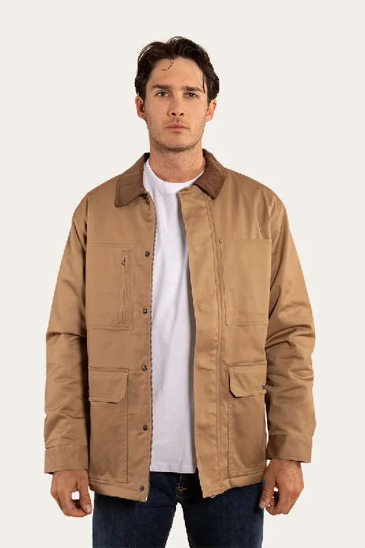 Men's Coats for Tall MenFreemont Mens Jacket - Tan
