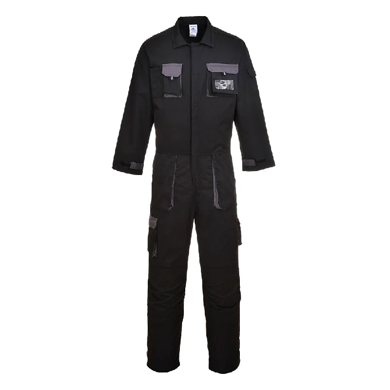 Men's Pants with Adjustable CuffsPortwest TX15 Texo Contrast Coveralls