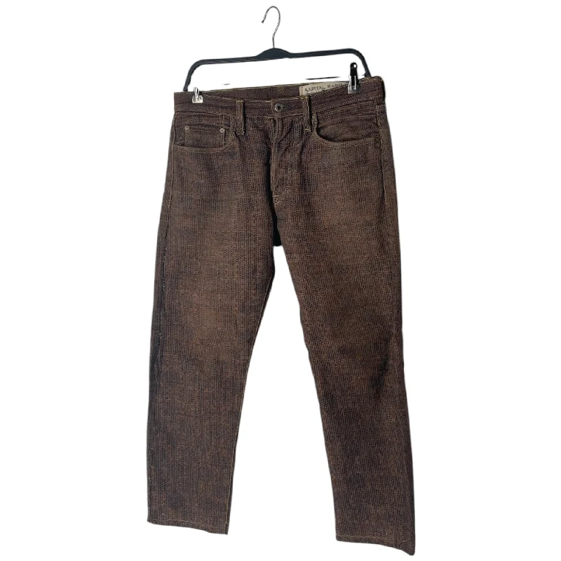 Men's Jeans with Elastic WaistbandsKAPITAL/Pants/32/Denim/BRW/CENTURY DENIM