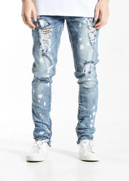 Hipster Men's JeansPacific Denim (Vintage Blue Bleach)