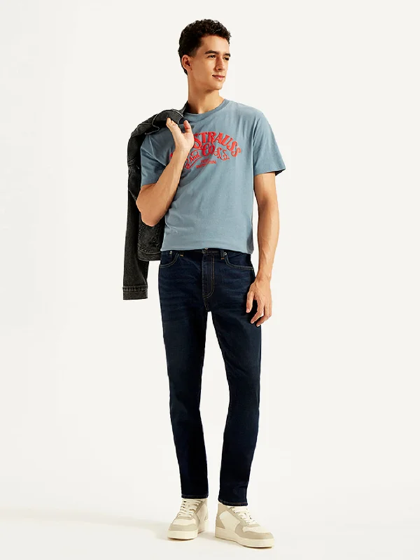 Men's Jeans for a Dressy OccasionMen's 512 Slim Tapered Fit Dark Blue Jeans