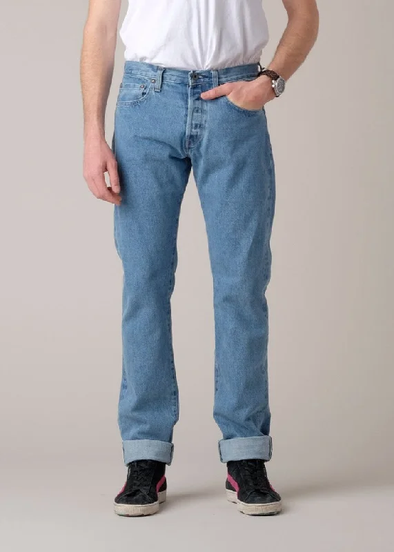 Authentic Raw Denim Men's JeansBrooklyn Denim Co. Men's Slim 14.75 oz Washed Jean
