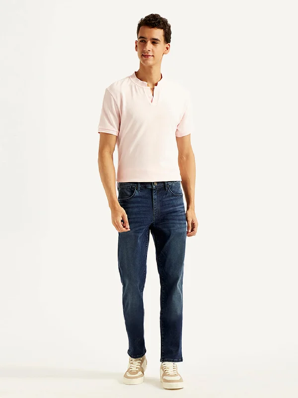 Men's Jeans with Stretch FabricMen's 511 Slim Fit Dark Blue Jeans