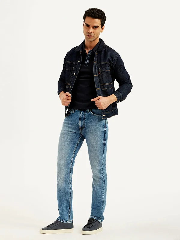 Premium Men's JeansMen's 513 Slim Straight Fit Blue Jeans
