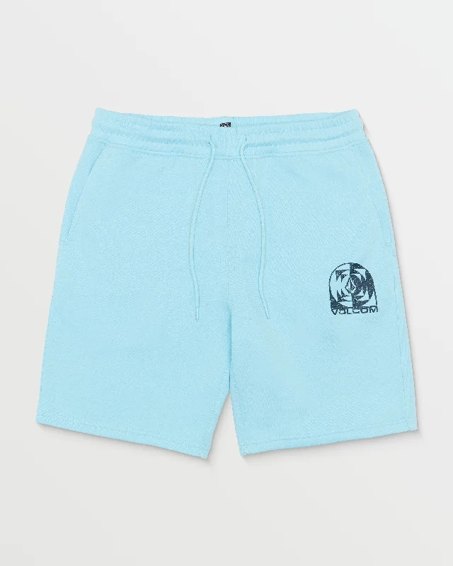 Breathable Men's Athletic ShortsEcho Chamber Fleece Shorts - Horizon Blue