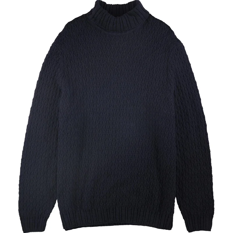 Durable Men's Acrylic SweatersTasso Elba Mens Chunky Pullover Sweater