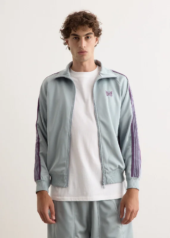 Casual Men's Bomber JacketsPoly Smooth Track Jacket