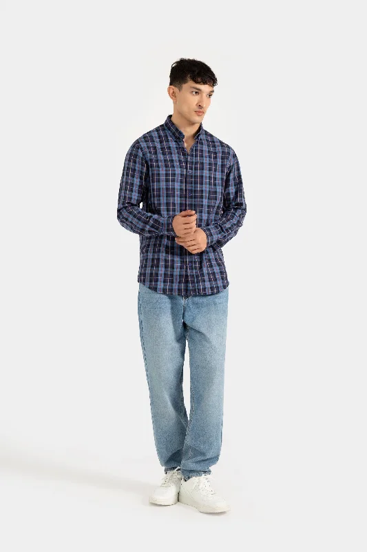 Men's Custom Dress Shirts for a Personalized FitCotton Checkered Shirt