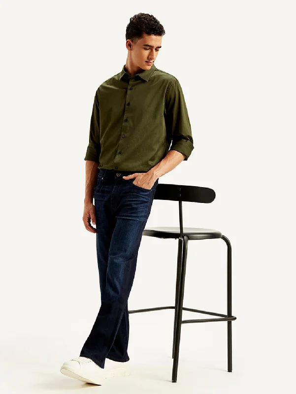 Stylish Men's JeansMen's 513 Slim Straight Fit Navy Jeans