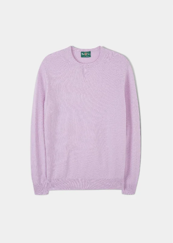 Men's Pants with Appliqué DetailsMen's Geelong Lambswool Crew Neck Jumper In Lupin - Regular Fit Men's Pants with Appliqué DetailsMen's Geelong Lambswool Crew Neck Jumper In Lupin - Regular Fit