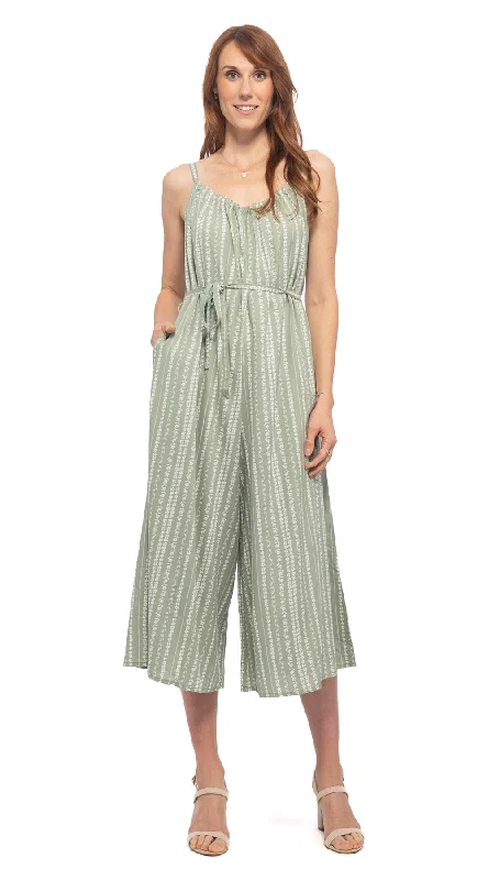 Men's Board Shorts for SurfingMarley Jumpsuit - sage lines - rayon