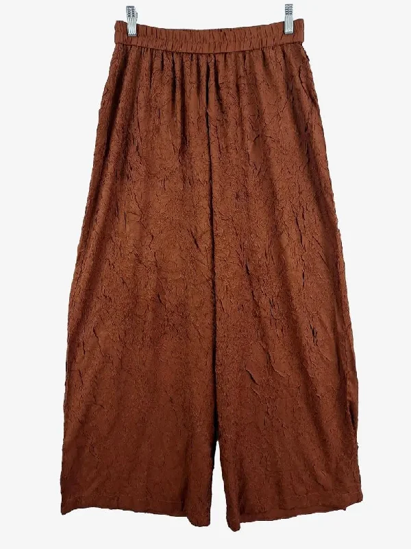 Men's Tapered JeansAlpha60 Brick Crinkle Wide Leg Pants Size S