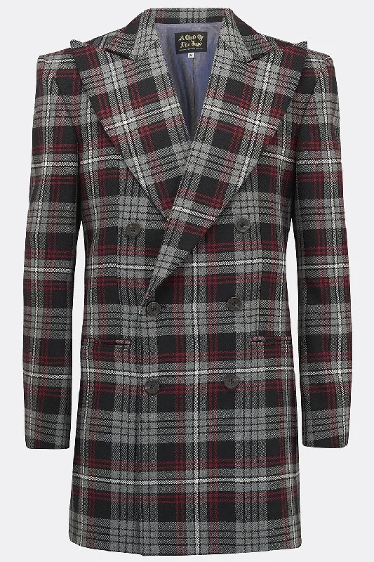 DILLINGER JACKET IN AULD LANG SYNE TARTAN (made to order)