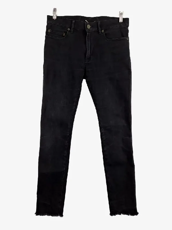 Men's Jeans Made in USASaint Laurent Classic Charcoal Skinny Jeans Size 8