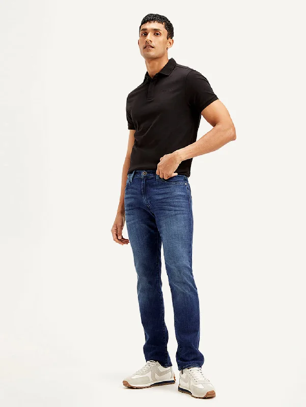 Jeans for Men with Skinny LegsMen's 511 Slim Fit Dark Blue Jeans