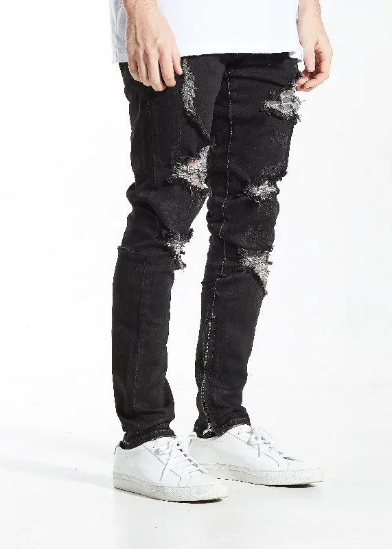 XXXL Men's JeansPacific Denim (Black on Black)