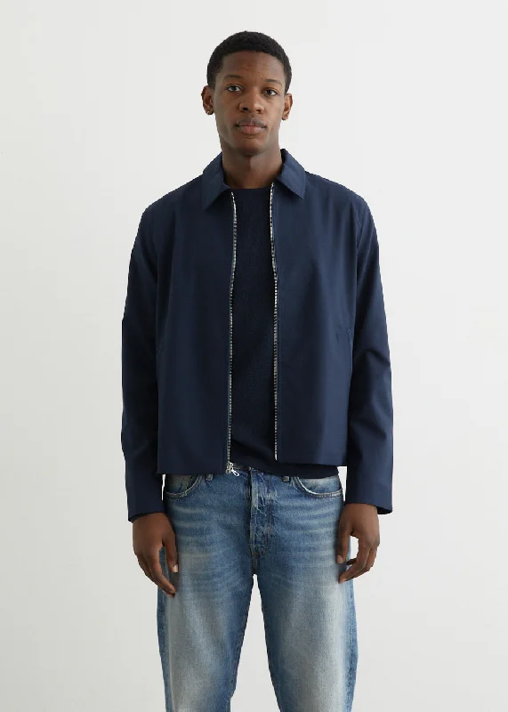 Men's Coats with Slim FitsMelrose Wool Twill Jacket