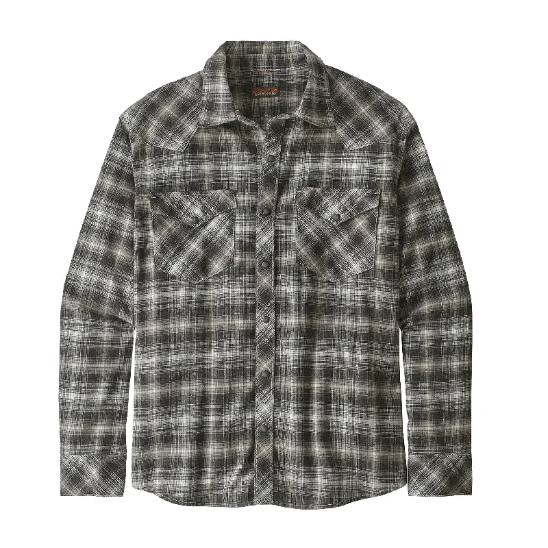 Versatile Men's Short-Sleeve ShirtsMen's Long-Sleeved Western Snap Shirt