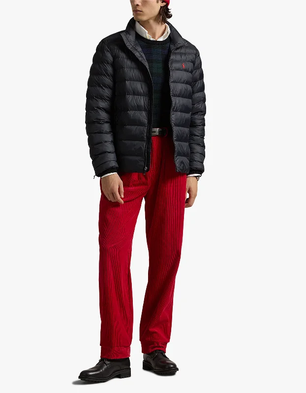 Warm Men's Down JacketsTerra Insulated Bomber Jacket - Polo Black