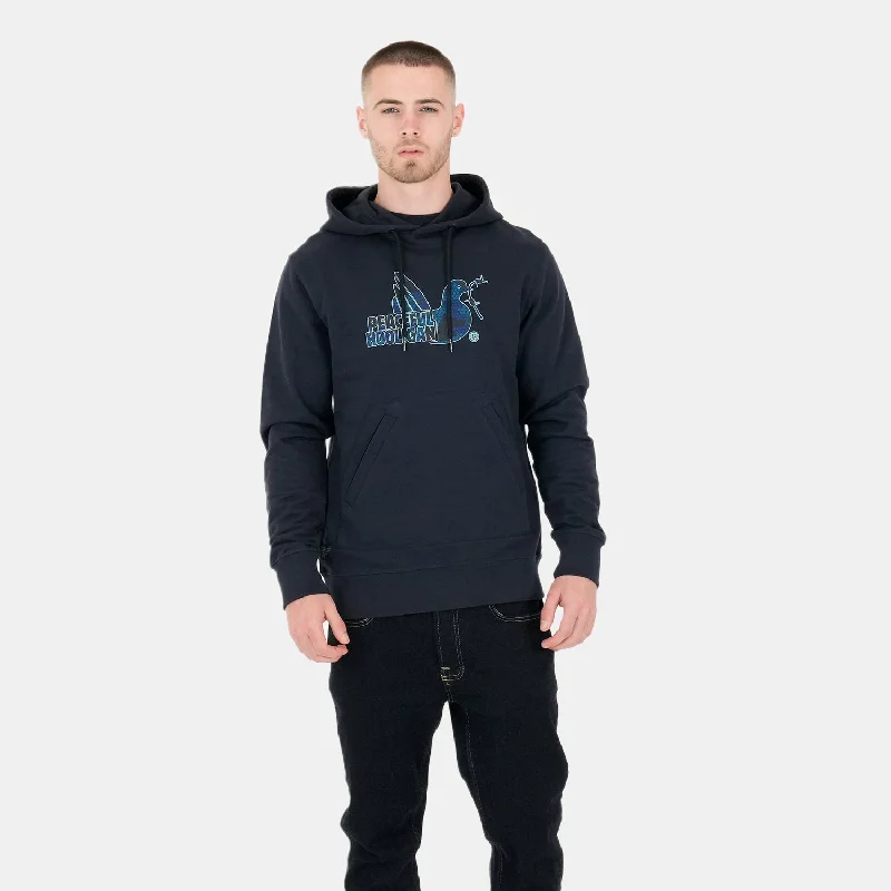 Casual Men's Zip-Up HoodiesHex Dove Hoodie Navy