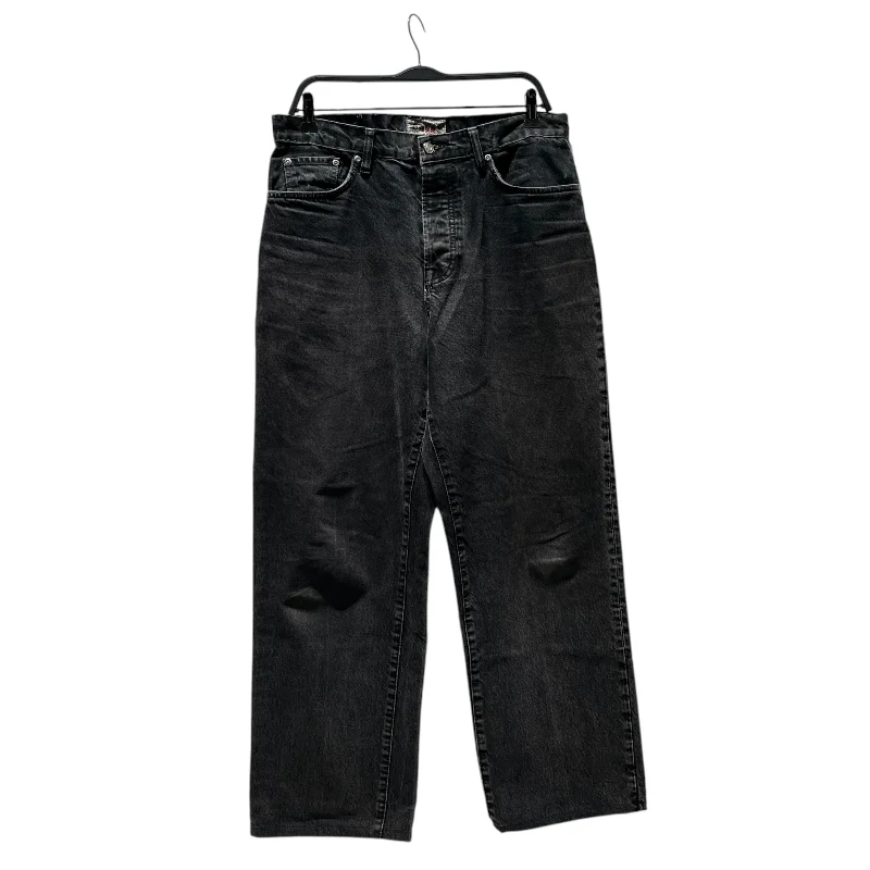 Modern Ripped and Distressed Men's JeansSTUSSY/Straight Pants/31/Denim/GRY/