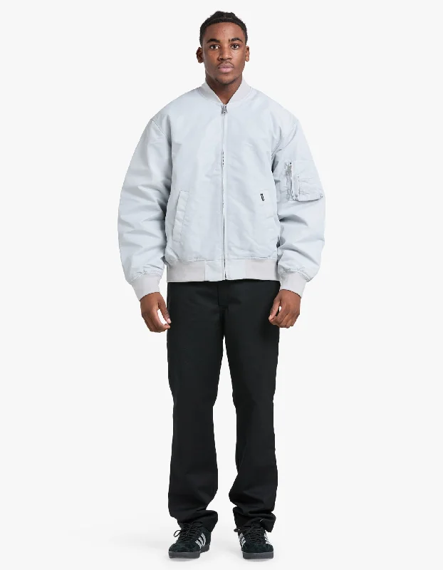 Luxurious Men's Cashmere CoatsOtley Bomber - Sonic Silver