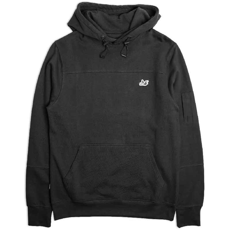 Men's Hoodies with Modern CutsMarker Hoodie Black
