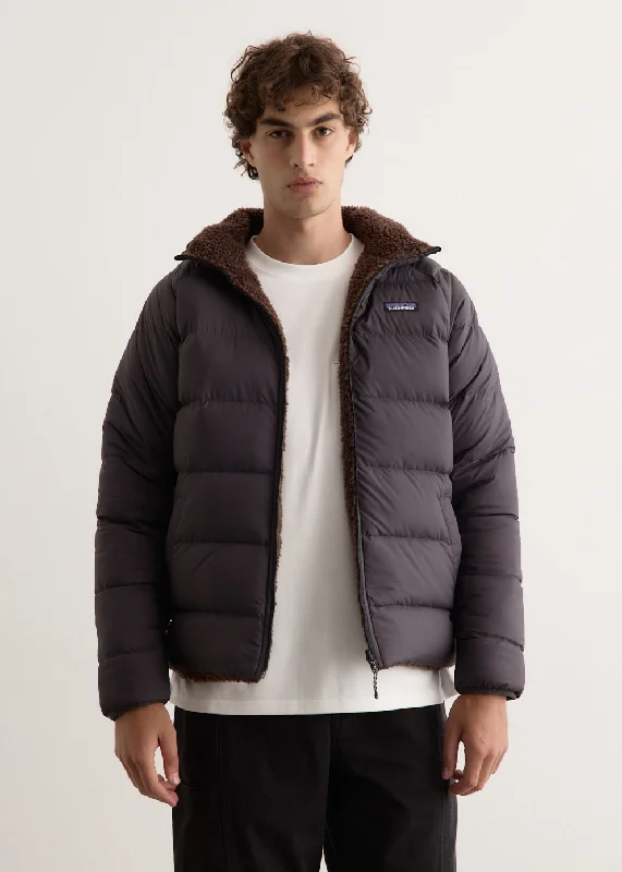 Men's Coats for Snowy WeatherReversible Silent Down Jacket