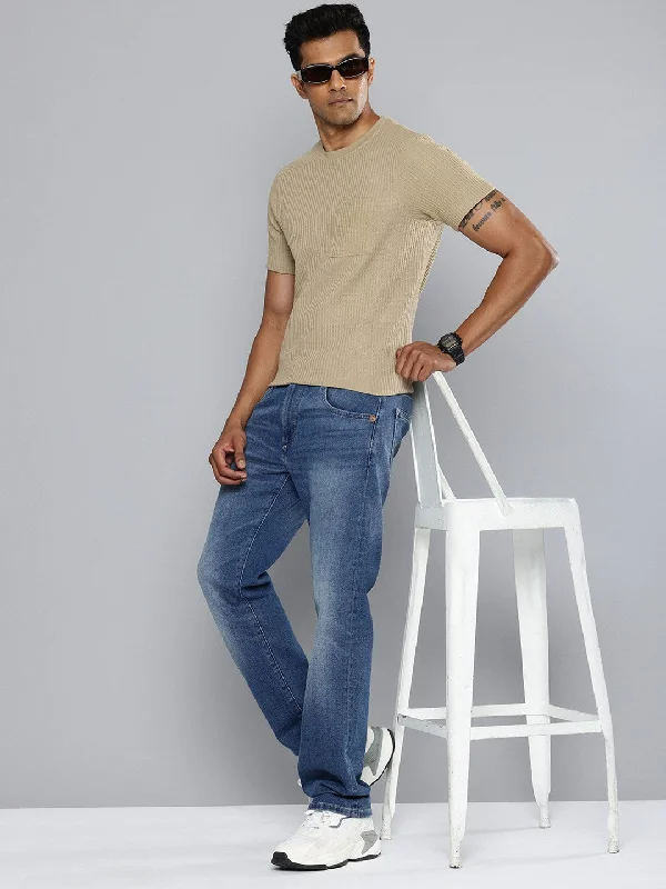 Men's Ripped JeansMen's 513 Slim Straight Fit Blue Jeans