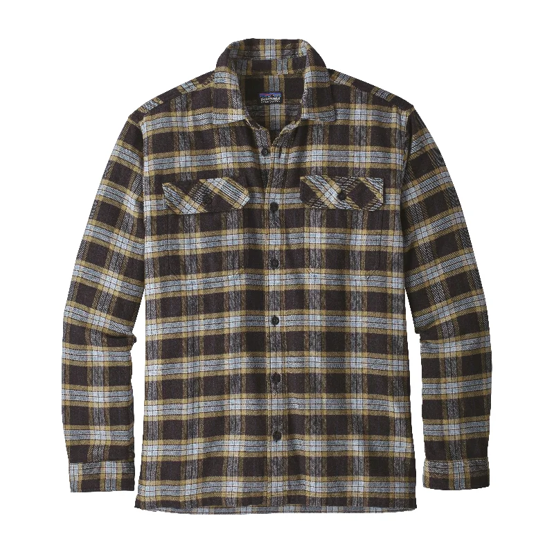 Men's Designer Shirts for a Statement PieceMen's Long-Sleeved Fjord Flannel Shirt