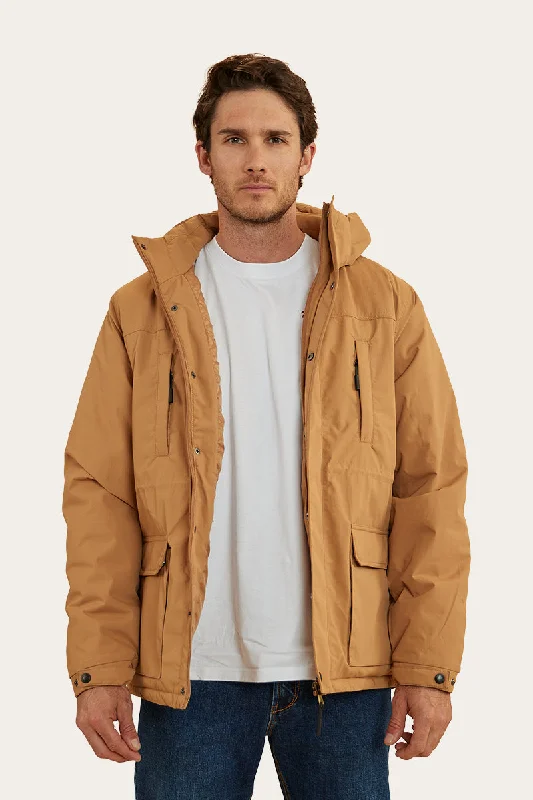 Men's Coats for Casual WearMomentum Mens Jacket - Tawny Brown