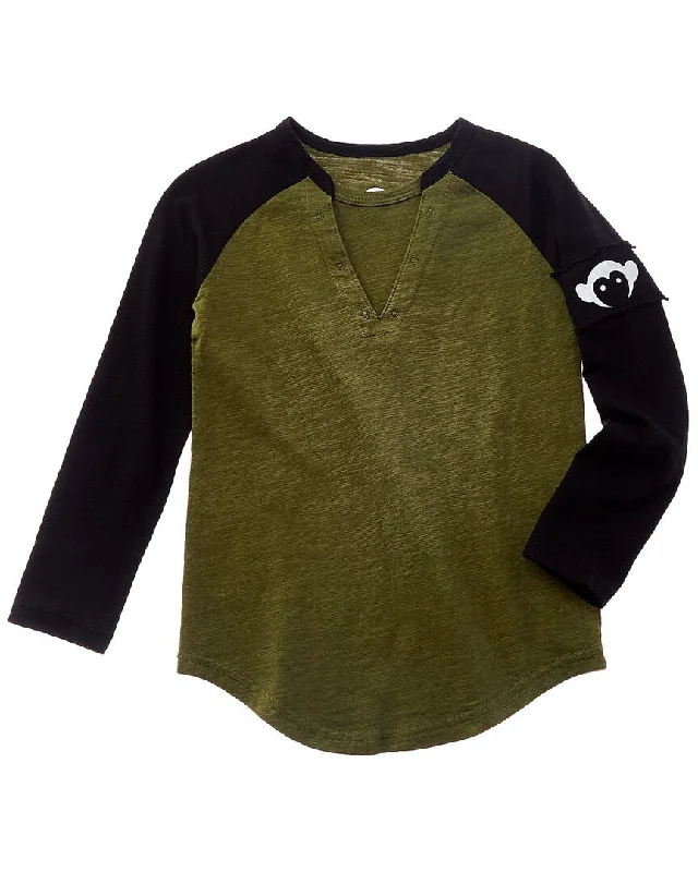 Men's Shirts with Embellished HemlinesAppaman Baseball T-Shirt