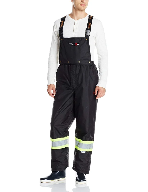 Men's Pants with Graphic PrintsViking Professional Black -30 Insulated Journeyman Rip-stop FR Bib Pants 3907FRWP Men's Pants with Graphic PrintsViking Professional Black -30 Insulated Journeyman Rip-stop FR Bib Pants 3907FRWP