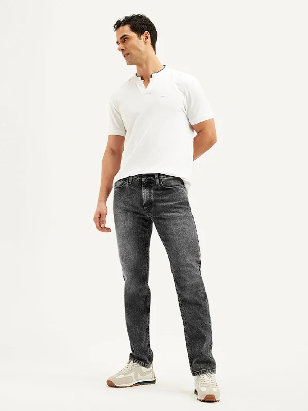 Leather Patch Men's JeansMen's 511 Slim Fit Grey Jeans