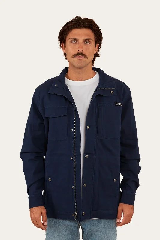 Men's Coats with Tactical FeaturesPokolbin Mens Jacket - Dark Navy