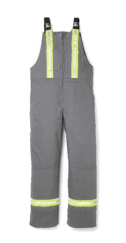 Men's Patterned Pants with ChecksRasco FR Gray Light Weight Bib Overalls w/ 2'' CSA Reflective FR2505GY Men's Patterned Pants with ChecksRasco FR Gray Light Weight Bib Overalls w/ 2'' CSA Reflective FR2505GY